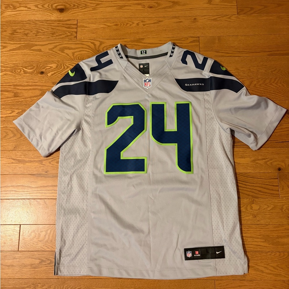 Seattle Seahawks Marshawn Lynch Jersey - sz L